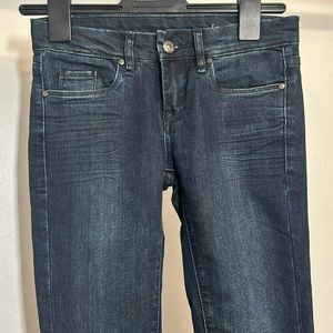 Blank NYC Dark Blue Slim Leg Jeans Size 24 NEW WITH TAGS